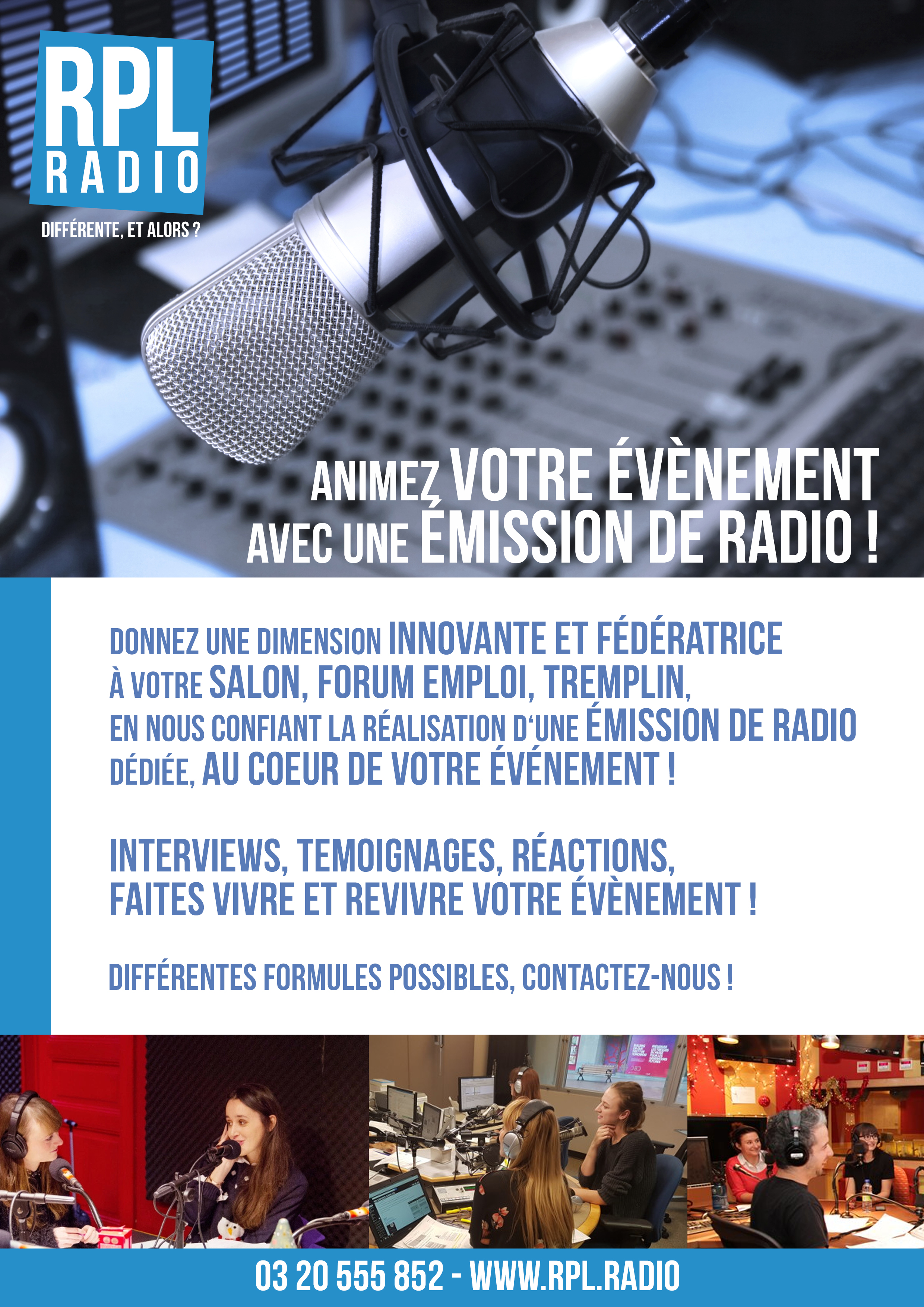 RPL Radio - Plateaux radio
